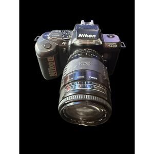 Nikon N4004s 35mm SLR Film Camera w/ Sigma Zoom AF-α 35-135mm f/3.5-4.5 Lens
